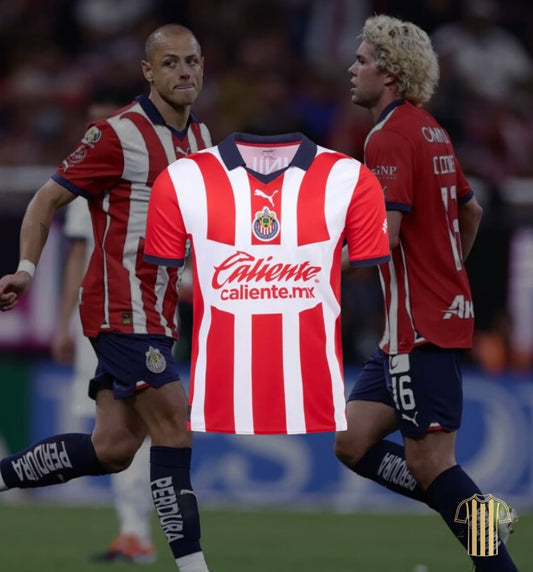Men's Chivas Home Soccer Jersey Shirt 2023/24 - Fan Version